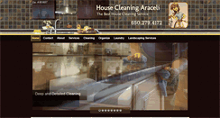 Desktop Screenshot of housecleaningaraceli.com